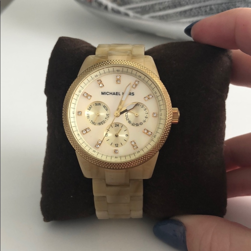 Michael Kors watch with links, and original box